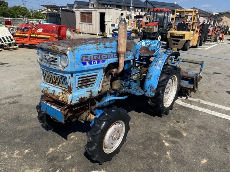 熊本県 玉名郡和水町 ヒノモト トラクター E14D