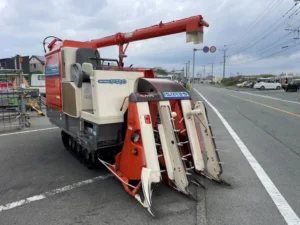 熊本県 玉名市 クボタ コンバイン SR35