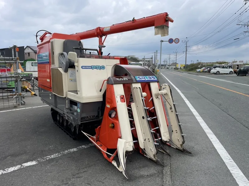 熊本県 玉名市 クボタ コンバイン SR35