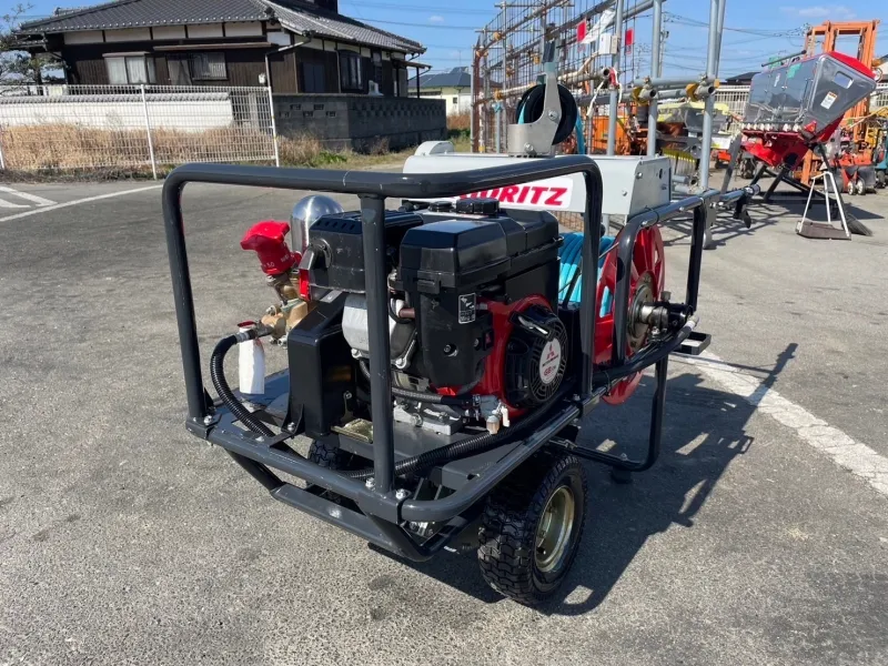 熊本県 下益城郡美里町 共立 自走式動噴 VSC357G